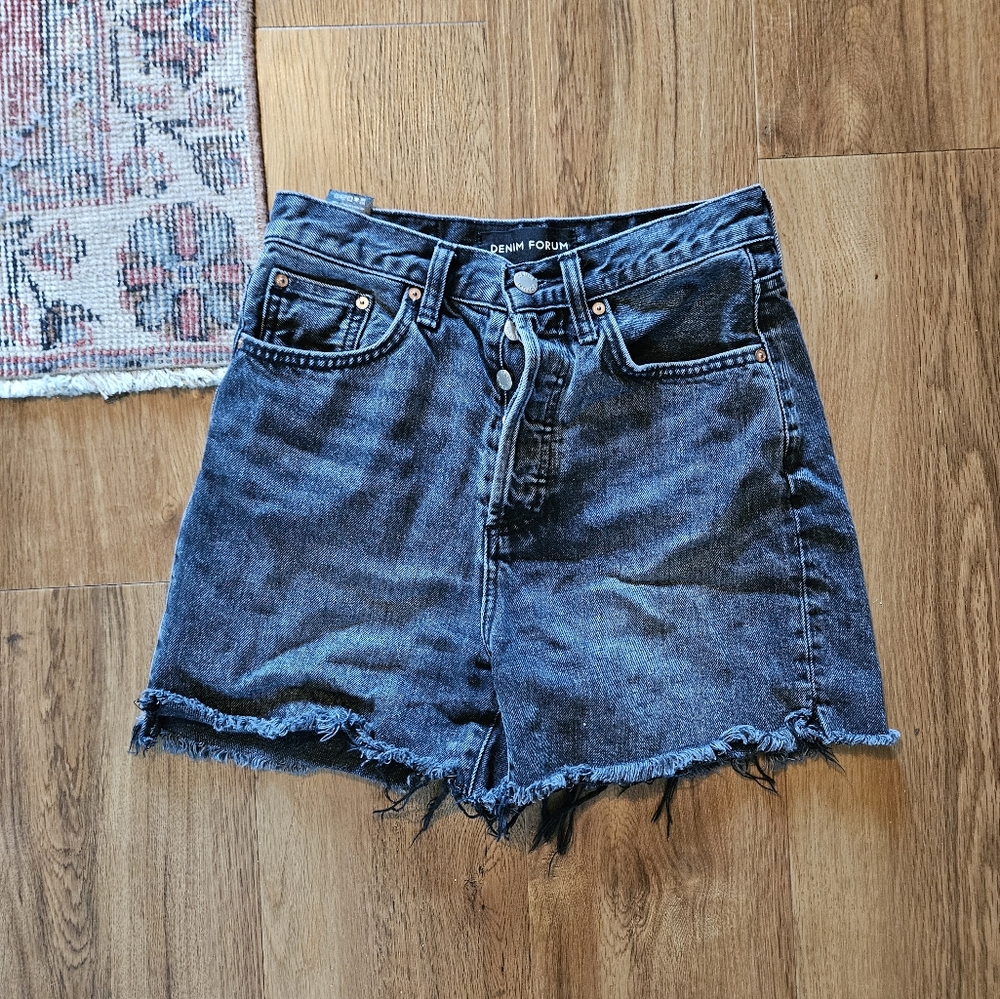 Denim forum shorts